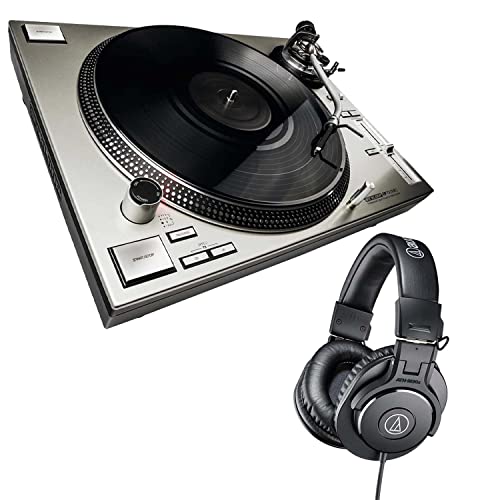 Amazon | Reloop RP-7000 MK2 (シルバー) ターンテーブル ATH-M30X